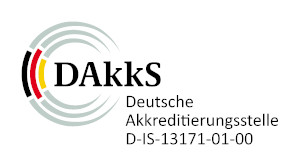 Logo der DAkkS Akkreditierung